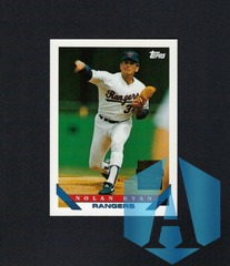 1999 Topps NOLAN RYAN #26 of 27 1993 Topps Reprint #700 RANGERS